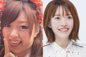 ダイエットに成功した松田リエさん