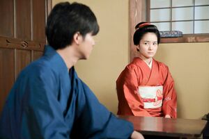 お互いのことを思いながらも、すれ違ってしまうてんと藤吉。どうすればふたりの“歯車”は合うのか? (c)NHK