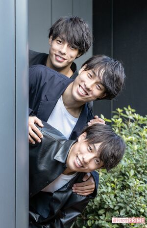 佐藤三兄弟　撮影／吉岡竜紀