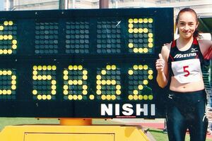 2007年には円盤投げで自身の日本記録を更新した室伏由佳さん。順調に思えていたが、2年後に子宮内膜症に