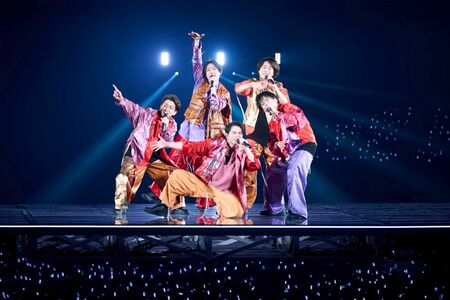 嵐ラストライブの様子（公式Xより）
