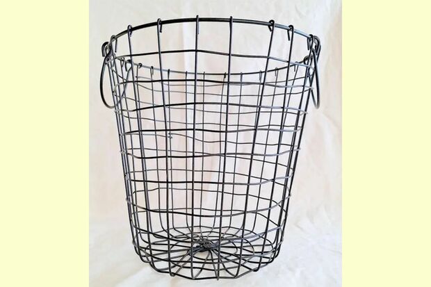 『ワイヤークラフトバスケット（丸形）』