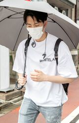 直撃を受ける駒田航