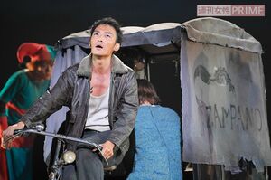 日生劇場に立つのは初。「立ってみると全然、景色が違う。この役を一生懸命やれば、いい年越しができると思っているので、とにかく今は集中したい！」撮影／渡邉智裕