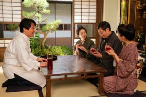 萬治郎が製造した葡萄酒に家族も大喜び