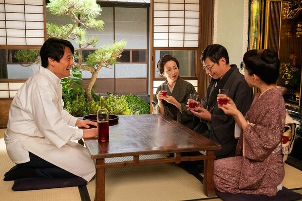 萬治郎が製造した葡萄酒に家族も大喜び