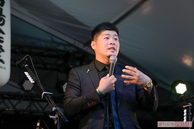 Saku Yanagawaさん（撮影／伊藤和幸）