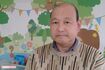 インタビューに答える『託児ルーム バンビーノ』野崎悦生園長