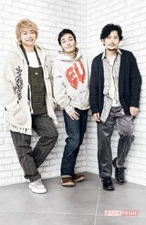 （左から）香取慎吾、草なぎ剛、稲垣吾郎　撮影／廣瀬靖士