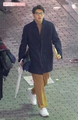 仮面ライダーの映画の打ち上げに姿を現した竹内涼真（'15年）