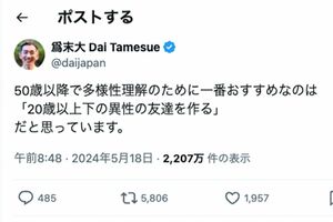 ネット上で物議を読んだ為末大のXでのポスト