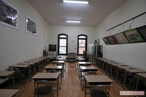 『写真集 美しい刑務所 明治の名煉瓦建築奈良少年刑務所』(西日本出版社)よりクラブ活動室