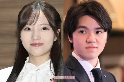写真左から本田真凜、宇野昌磨