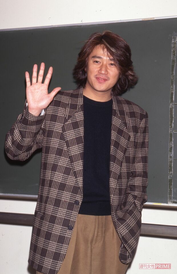 会場入りした近藤真彦（'96年『紅白歌合戦』）