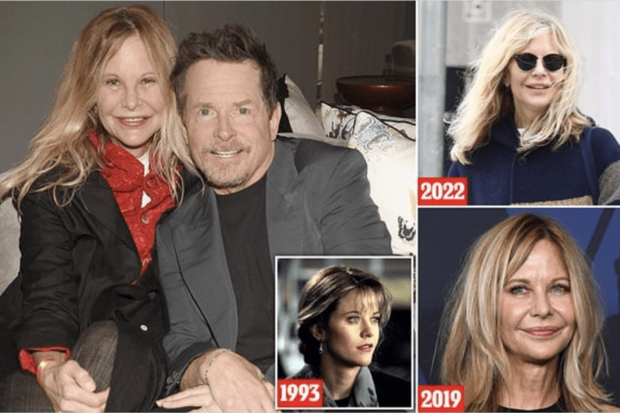 メグ・ライアンの変化（Xより）