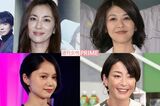 左から時計回りに瀬戸朝香、白石美帆、宮沢りえ、宮崎あおい