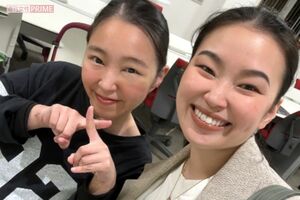 お笑いコンビ・爛々 写真左から大国麗さん、萌々さん写真/本人提供