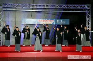 新型コロナウイルス感染拡大防止の観点から予定していた公演が中止に。その代わり無観客の劇場で収録した舞台映像を含めた映画『滝沢歌舞伎 ZERO2020TheMovie』として上映された　撮影／週刊女性写真班