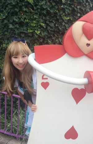 仮装パーティーでのmakoさん