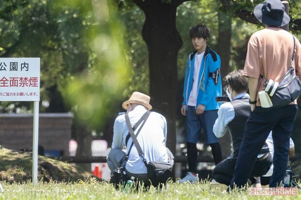 今夏放送の『彼女はキレイだった』のジョギングするシーンは、今春放送された横山裕主演の『コタローは1人暮らし』のロケシーンと一緒