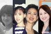 松田聖子(左から1980年・18歳、1987年・25歳、1997年・35歳、2019年・57歳)