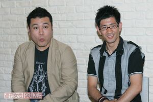 アンタッチャブルの山崎弘也、柴田英嗣（2006年5月）