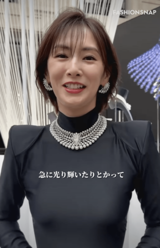 圧倒的な美しさの北川景子(fashionsnapcom公式インスタグラムより)