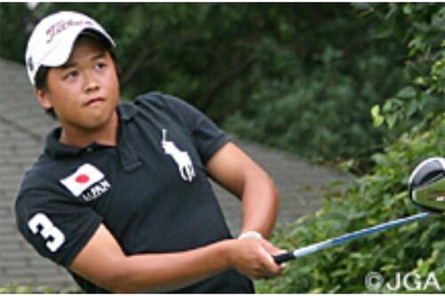 16歳時の保田容疑者（日本ゴルフ協会HPより）