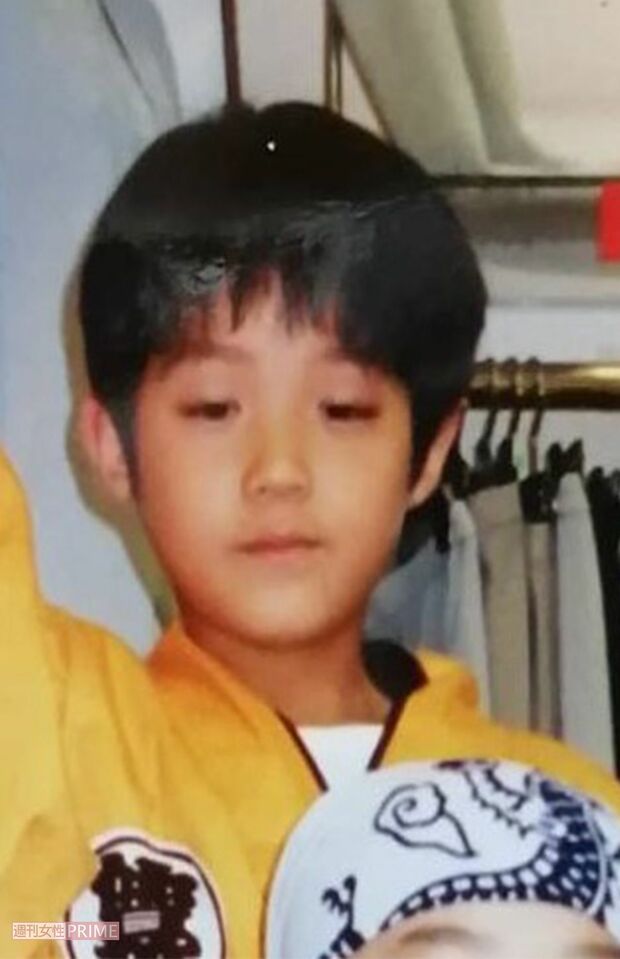 夏祭りに参加したときの1枚。イケメンぶりはこのころから