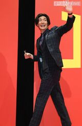 映画『コンフィデンスマンJP』ワールドプレミアでの三浦春馬さん（'19年5月）