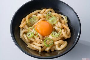 汁なし油そば風うどん 撮影/廣瀬靖士