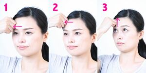 おでこのシワ＆まぶたのたるみに