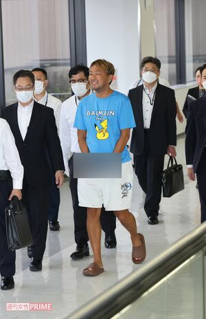 6月4日夕方、成田空港で逮捕されたガーシー