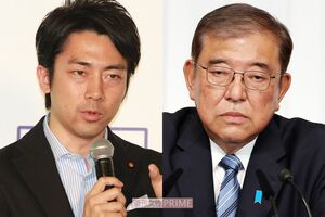 小泉進次郎農相、石破茂首相