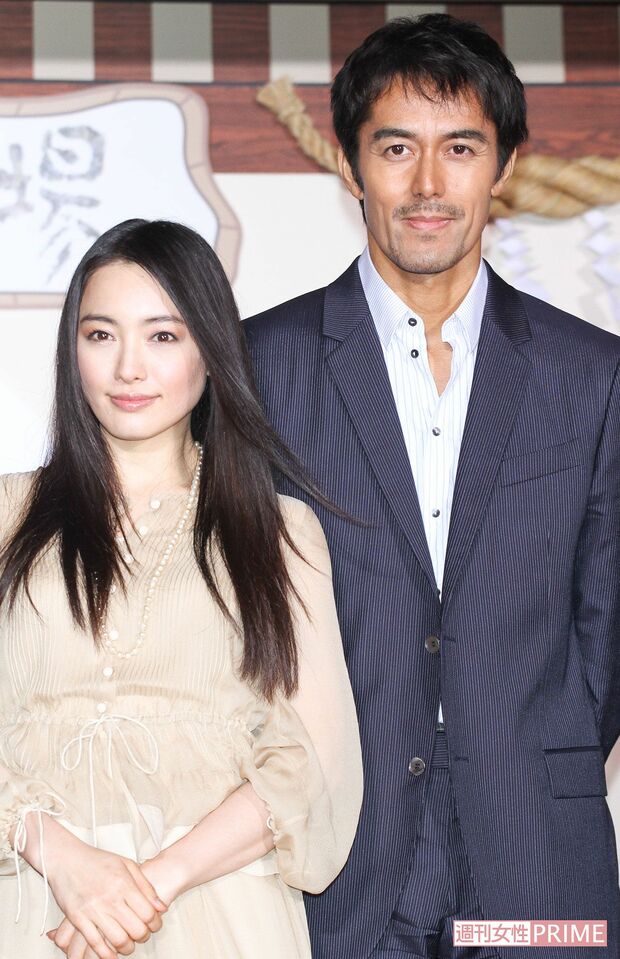 '10年の『劇場版TRICK　霊能力バトルロイヤル』の会見にて　撮影／週刊女性写真班