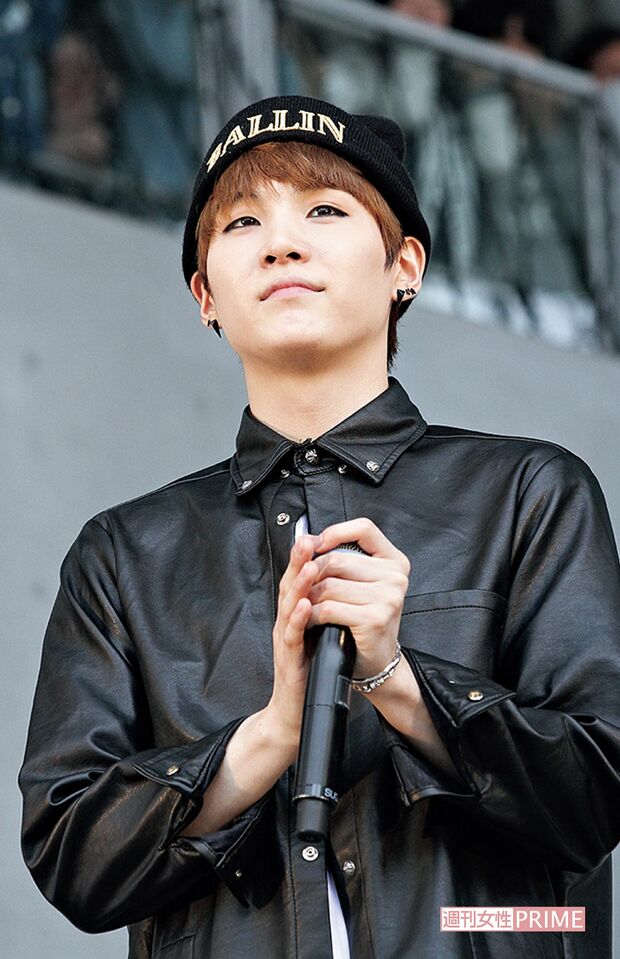 SUGA／2014年 日本デビューシングル 『NO MORE DREzaqAM -Japanese Ver.-』 リリース記念イベント　撮影／週刊女性写真班