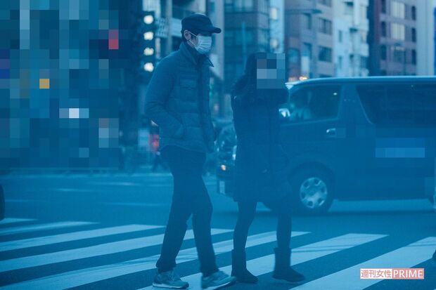 古川と女性のツーショット