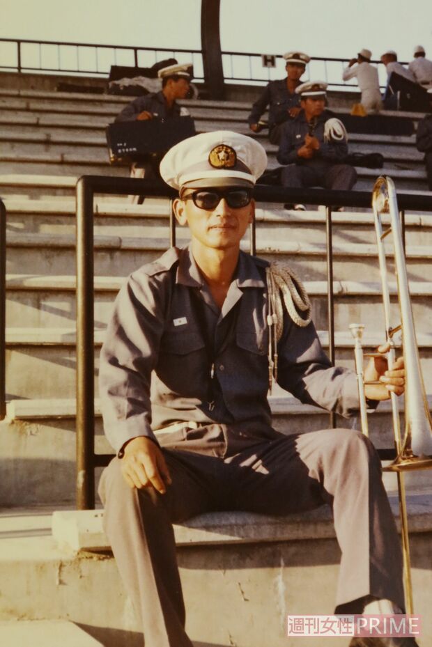 福井県警の警察音楽隊でトロンボーンを演奏したことも