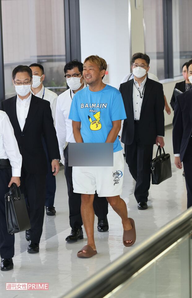 6月4日夕方、成田空港で逮捕されたガーシー