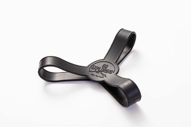 セリア 食器バンド 食器類をバンドで留めておくだけで、持ち物の整理に手間取らなくてすむ