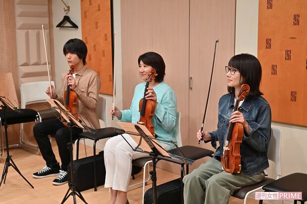 世代も生活環境、悩みもまるで違う也映子、理人、幸恵　(c)TBS