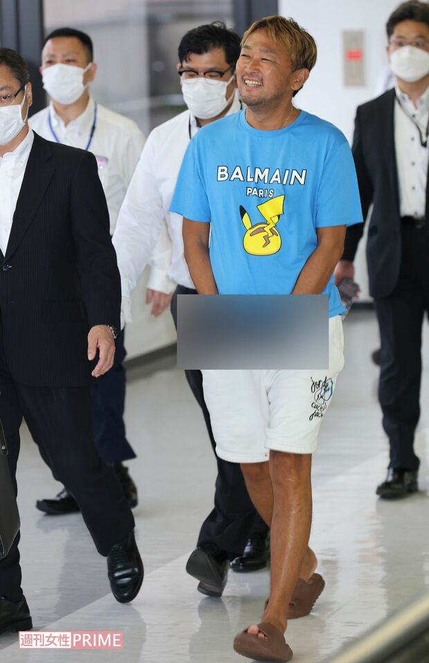 6月4日夕方、成田空港で逮捕されたガーシー