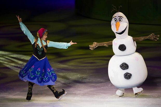 ショーの様子（『ディズニー・オン・アイス』の公式ホームページより）