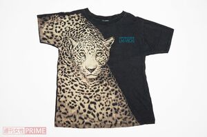 25年前に初めてアメリカをひとり旅したときに購入したヒョウ柄のTシャツ