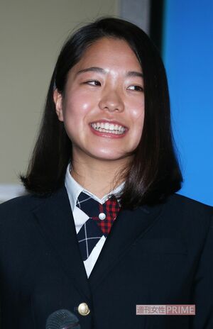 2014年に行われた、高梨沙羅の壮行懇親会にて