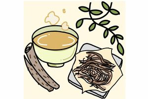 すっきり香ばしいごぼう茶(写真はイメージ)