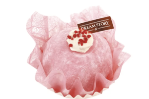 マンスリーシーズン ドリームストーリー ～桜と苺のドームケーキ～（公式サイトより）