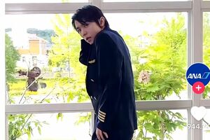 羽生結弦の動画（ANAの公式TikTokより）