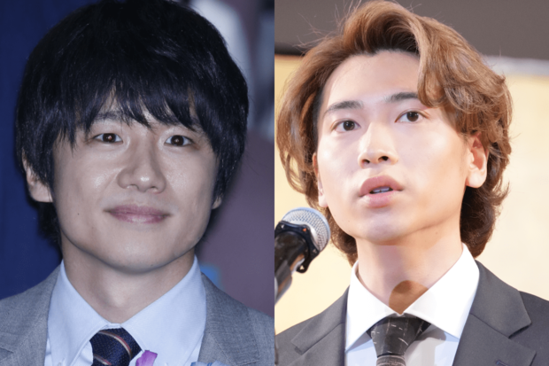 風間俊介（左）のお相手を演じた庄司浩平は『仮面ライダー』出演からのBLドラマ。赤楚衛二的活躍を期待されている？