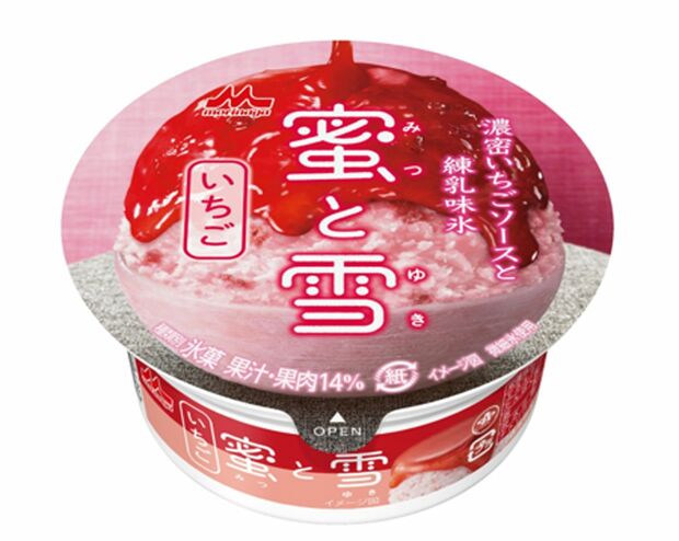 『蜜と雪　いちご』（160円／森永乳業）